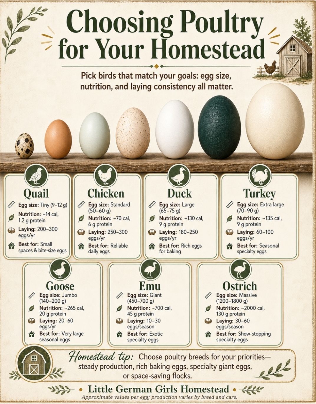 Choosing Poultry for Your Homestead