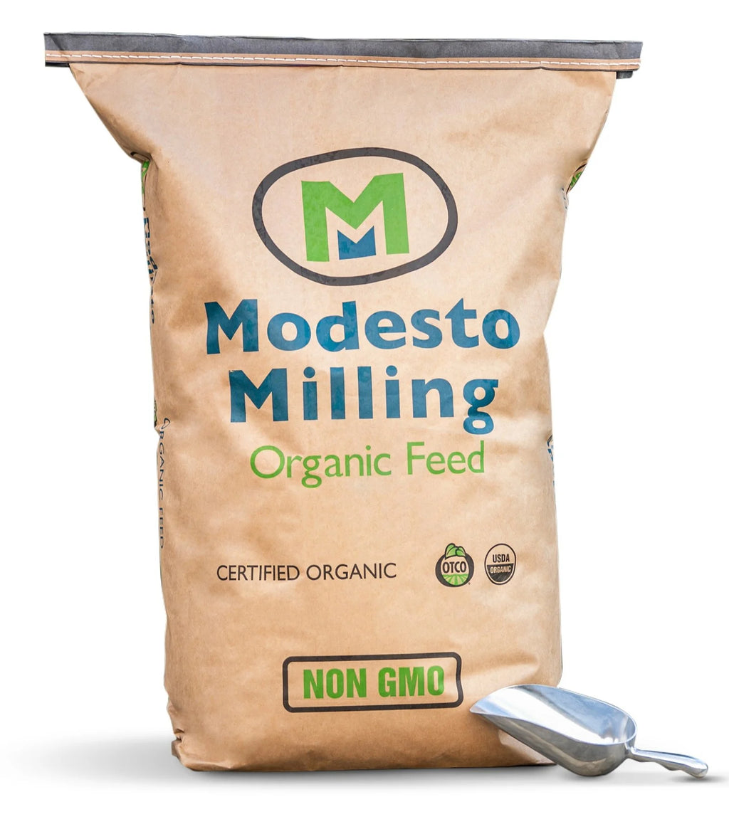 Modesto Milling Organic Chick Starter & Grower Crumbles