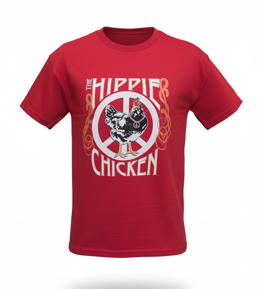 The Hippie Chicken T - Peace Sign
