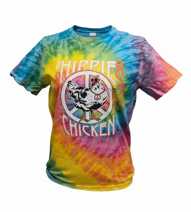 The Hippie Chicken T - Peace Sign